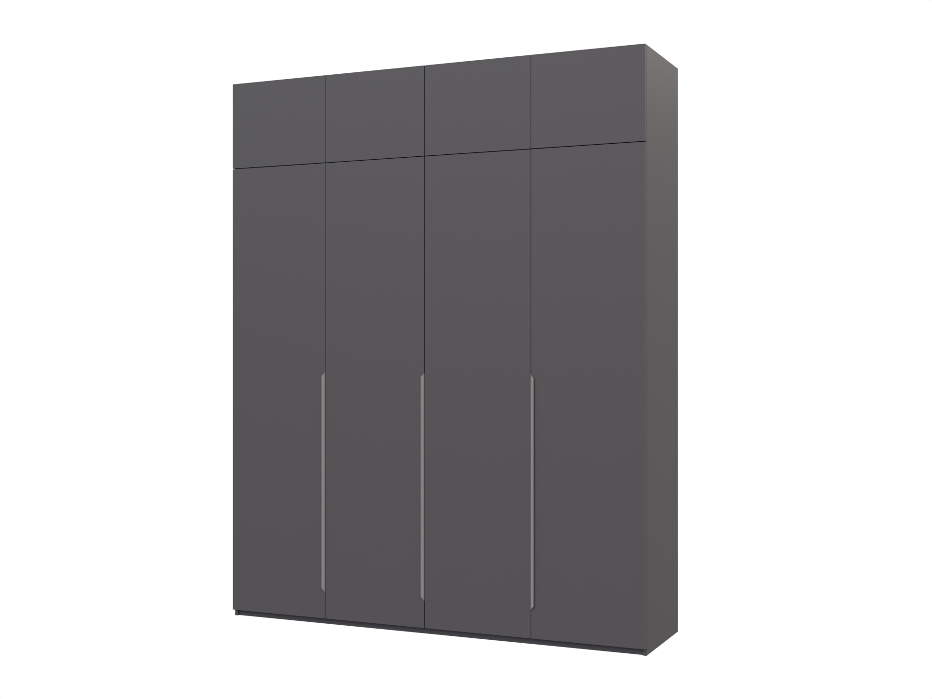 Распашной шкаф Пакс Альхейм 24 grey (silver) ИКЕА (IKEA) изображение товара