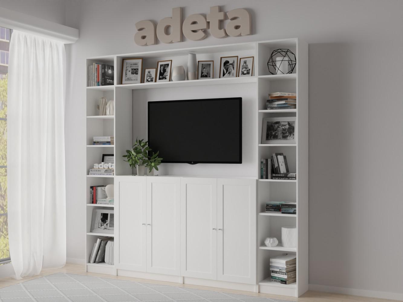 Книжный шкаф Билли 391 white ИКЕА (IKEA) изображение товара