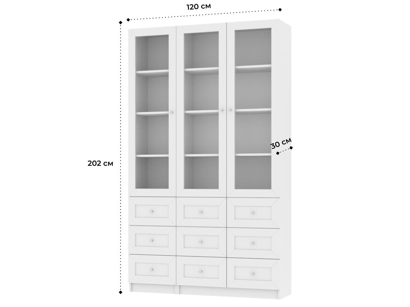 Книжный шкаф Билли 326 white ИКЕА (IKEA) изображение товара