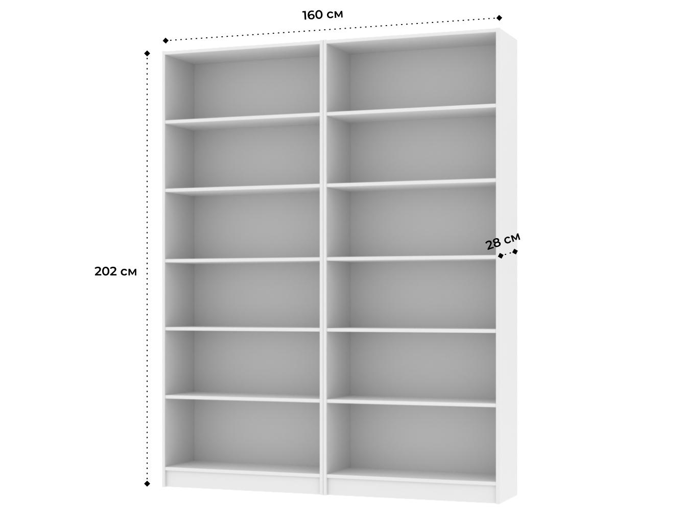 Стеллаж Билли 114 white ИКЕА (IKEA) изображение товара