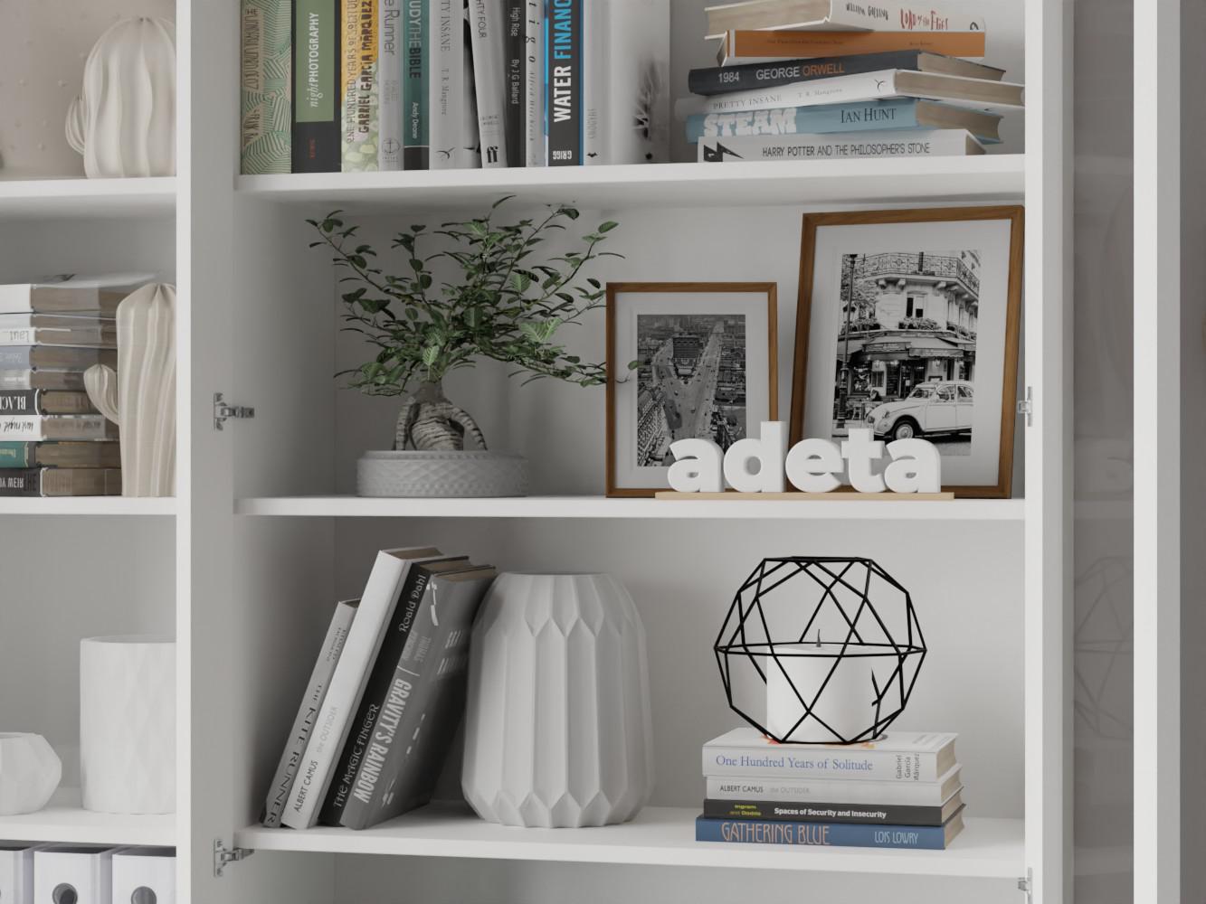 Книжный шкаф Билли 390 white ИКЕА (IKEA) изображение товара