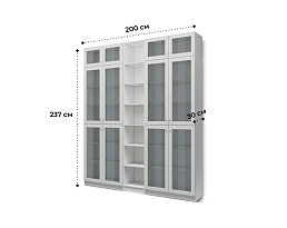 Изображение товара Книжный шкаф Билли 348 light brown ИКЕА (IKEA) на сайте adeta.ru