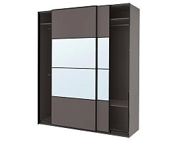 Изображение товара Шкаф купе Пакс Мехамн 14 dark gray ИКЕА (IKEA) на сайте adeta.ru