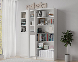 Изображение товара Книжный шкаф Билли 342 white ИКЕА (IKEA) на сайте adeta.ru